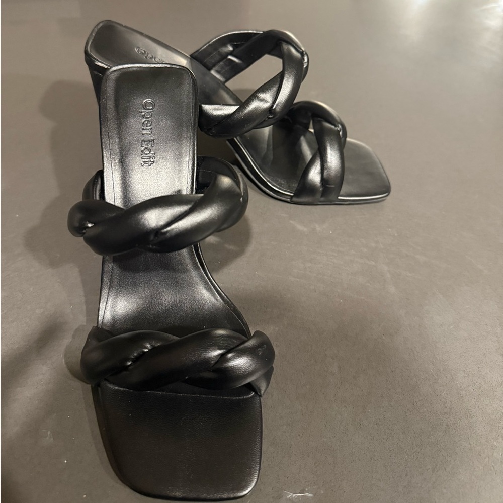 Open edit heels size 6.5